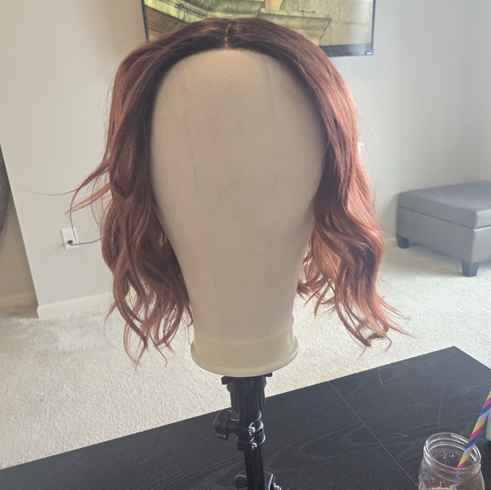 Chelsey Smith crowns copper red wig
